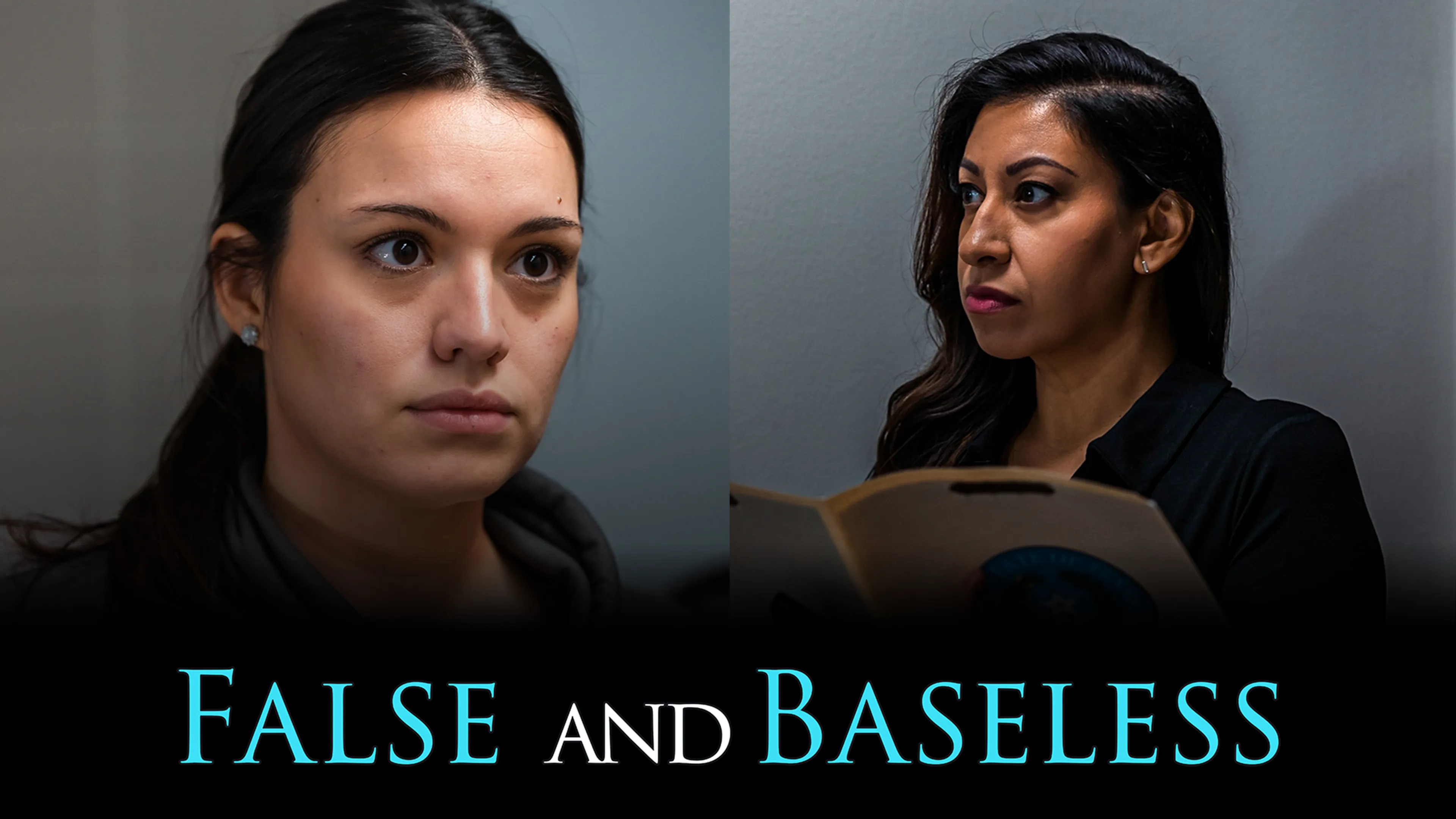 False and Baseless poster